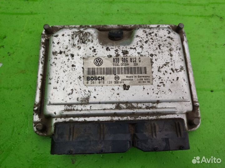 Блок управления двигателем Skoda Octavia A4 1.9D