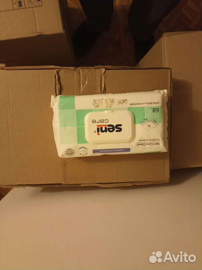 Салфетки влажные Seni