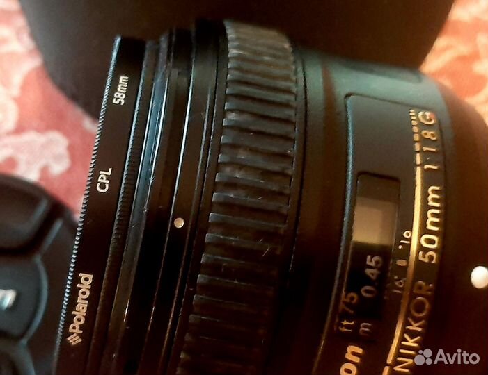 Объектив Nikon 50 1,8G