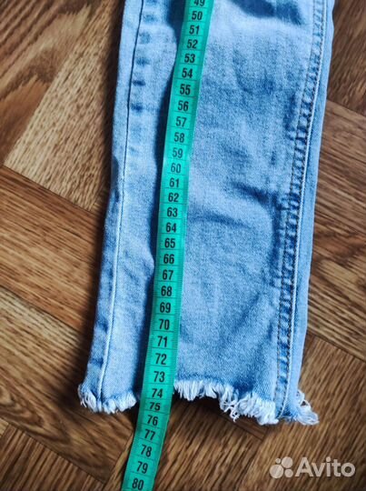 Джинсы для девочки 128