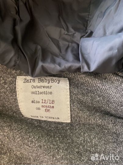 Жилетка zara 86 маломер