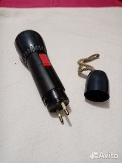 Фонарик аккумуляторный СССР