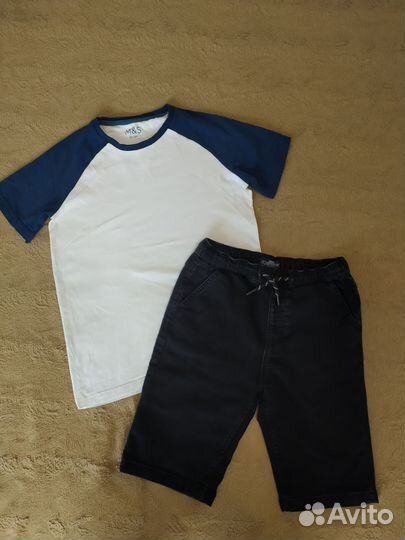 Пакет летних вещей на мальчика 140 146 152 см
