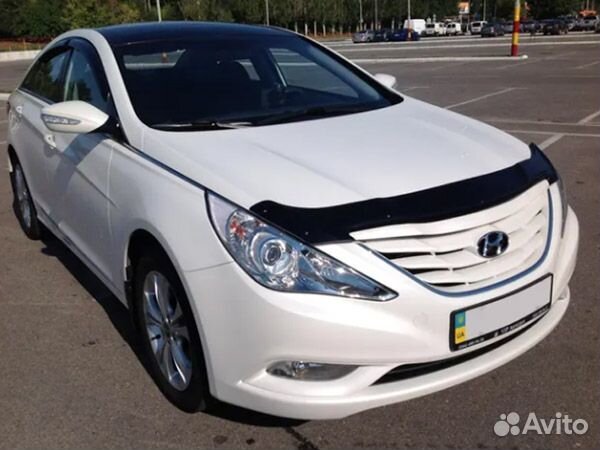 Дефлектор капота Hyundai Sonata (2009-2015)