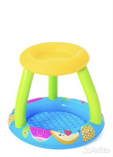 Бассейн надувной с навесом детский Bestway