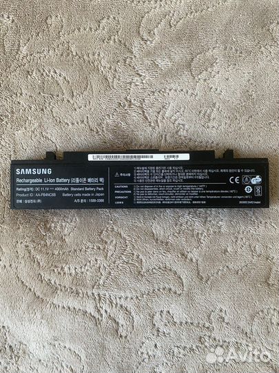 Аккумулятор для ноутбука samsung R710