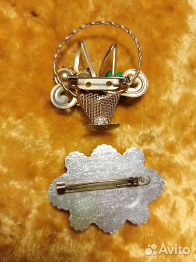 Брошь брошка СССР Винтаж