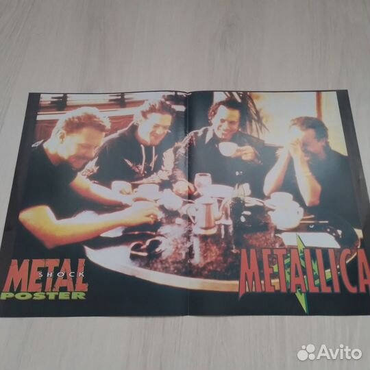 Плакаты западных рок и метал групп