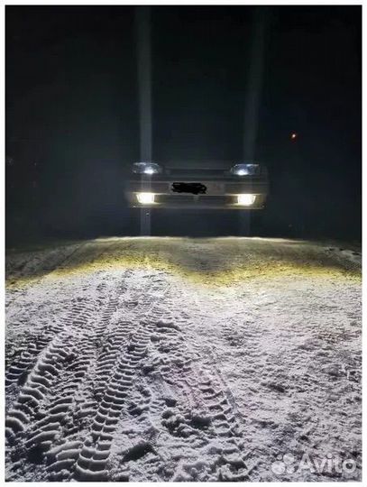 Противотуманные фары на 2108-15 140W с регулировки