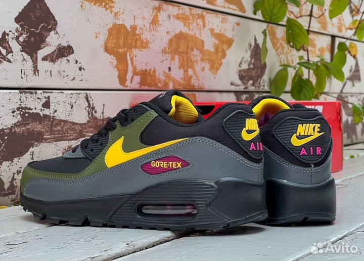 Кроссовки Nike Air Max 90 Gore-Tex (непромокаемые)