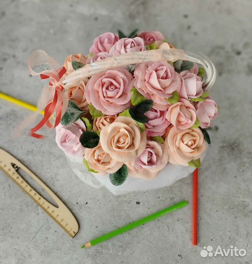 Фигурный зефир и шоколад