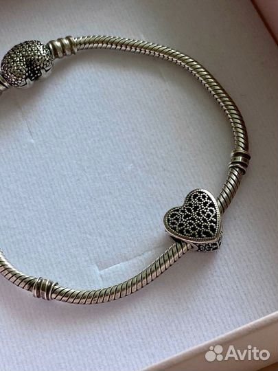 Pandora браслет с шармами