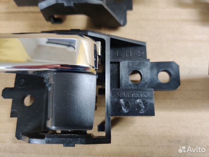 Ручки дверные салона Аутлендер 3 хром комплект