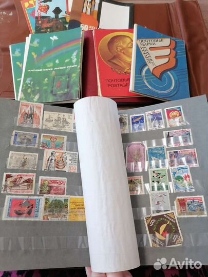 Почтовые марки 345 шт