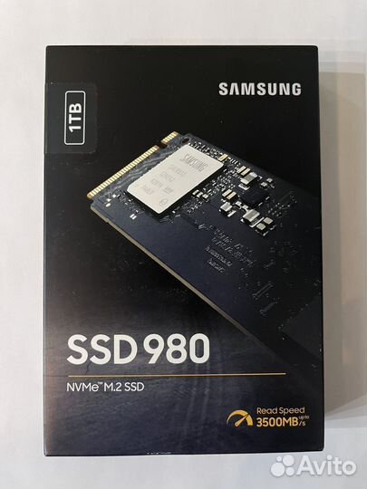Жесткий диск SSD диск samsung M.2 980 1000 Гб