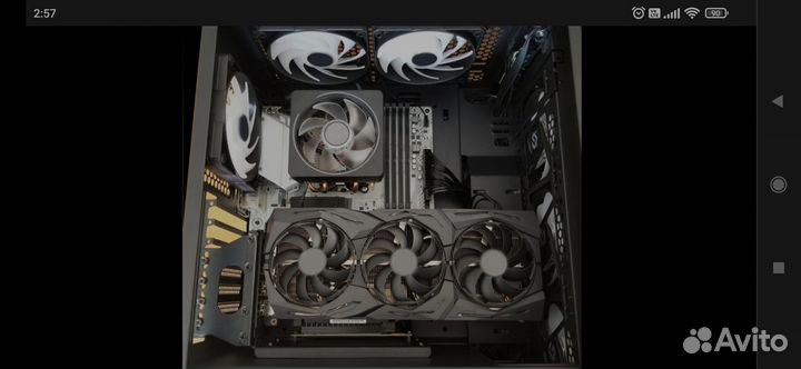 Райзер PCI Express 4.0 16х, и кронштейн