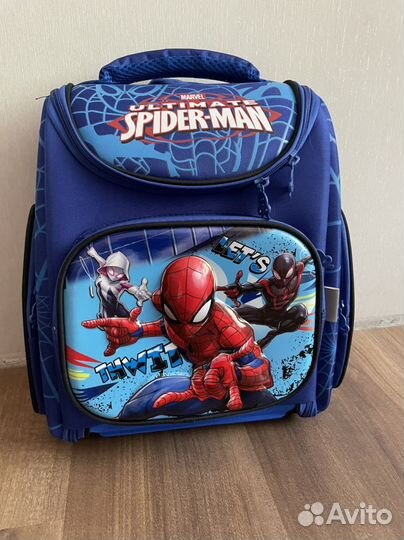 Рюкзак новый школьный человек паук