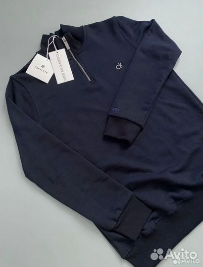 Свитер полузамок calvin klein
