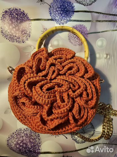 Сумка женская вязаная 