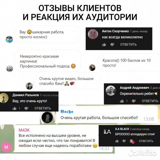 Видеооператор, видеосъемка, монтаж видео