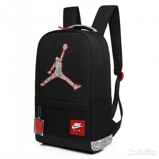 Рюкзак Air Jordan Jump Man Черный, Серый