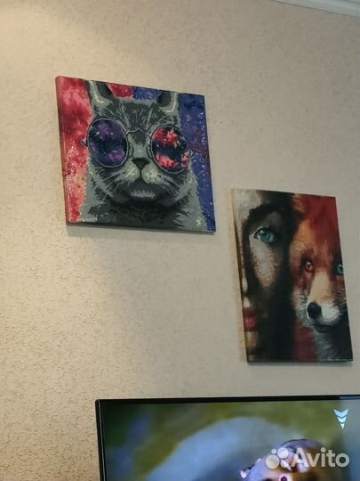 Интерьерная картина ручная работа