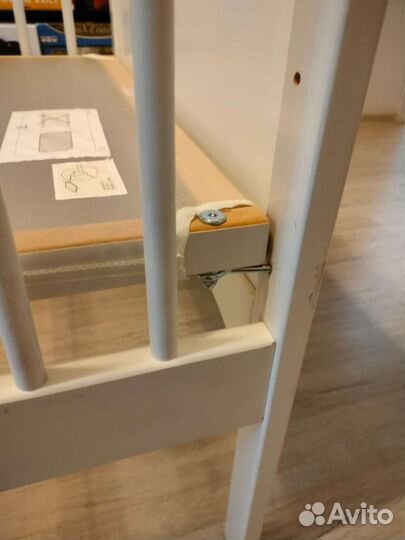 Детская кроватка IKEA