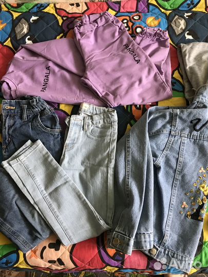 Детские вещи пакетом 122 128 134