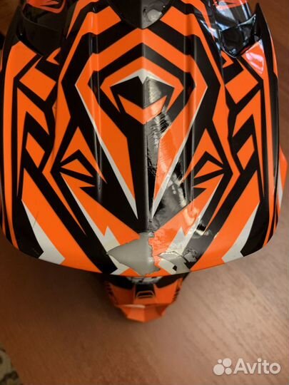 Шлем FLY racing F2 carbon