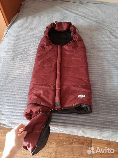 Зимний конверт в коляску