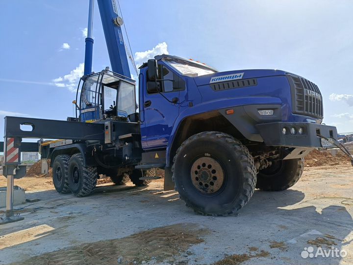 Аренда и услуги автокрана-вездехода, 25 т, 33 м