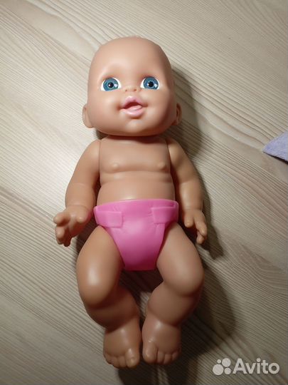 Два пупса с подвижными руками и ногами вместе или