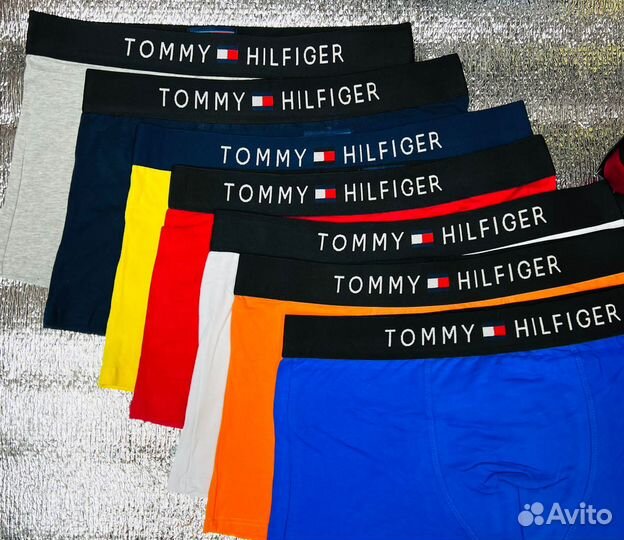 Мужские трусы-боксеры Tommy hilfiger 5 штук