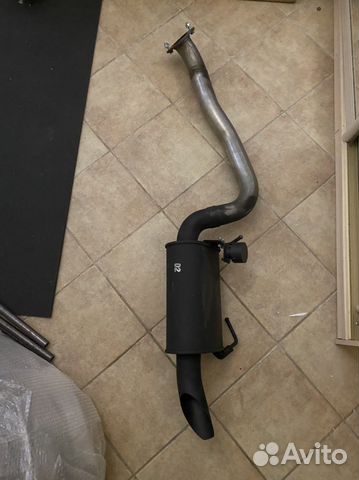 Глушитель на Infiniti QX80
