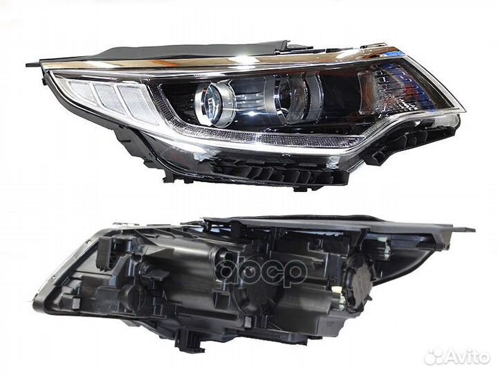 Фара KIA optima 16-18 RH галоген, LED ST-223-11