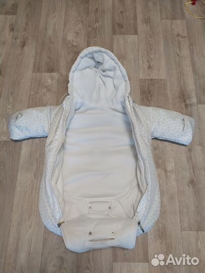 Зимний конверт в коляску