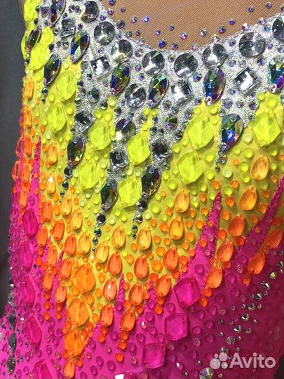 Купальник для художественной гимнастики р 135