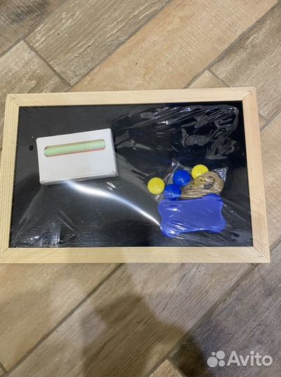 Меловая магнитная доска новая