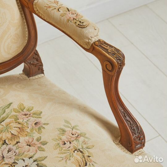 Пара кресел в стиле Людовика XV. Франция. Винтаж