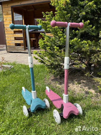 Самокат детский трехколесный новый
