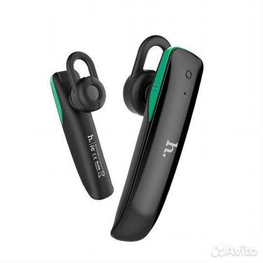 Гарнитура bluetooth hoco, E1, моно, цвет чёрный