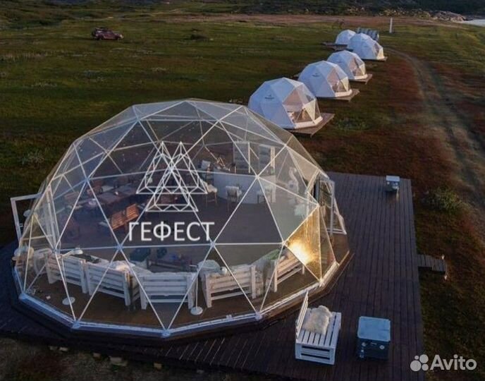 Геодезический купол, шатер