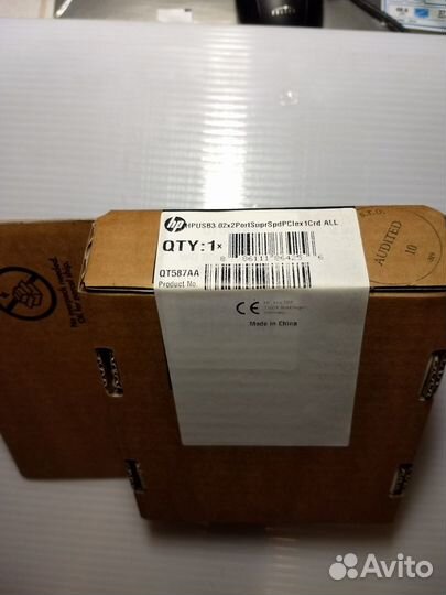Контроллер PCI Express x1 to USB 3.0 HP