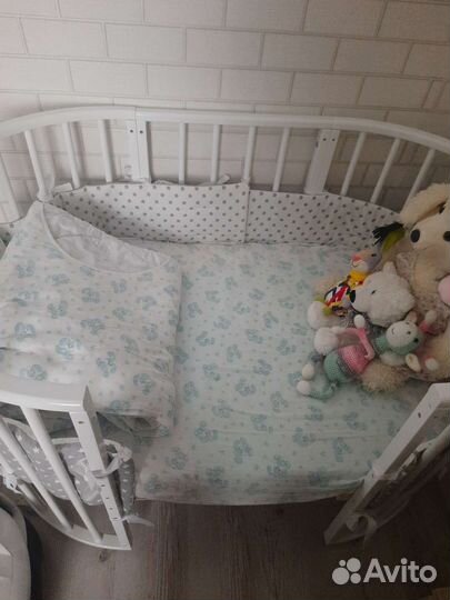 Кроватка трансформер 5 в 1