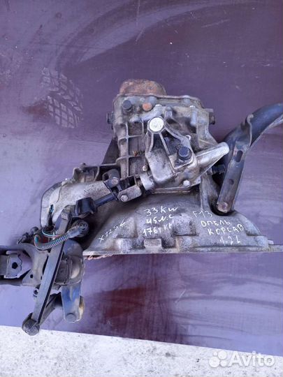 МКПП F13 Опель Корса Б 1.2 модель двигателя X12SZ