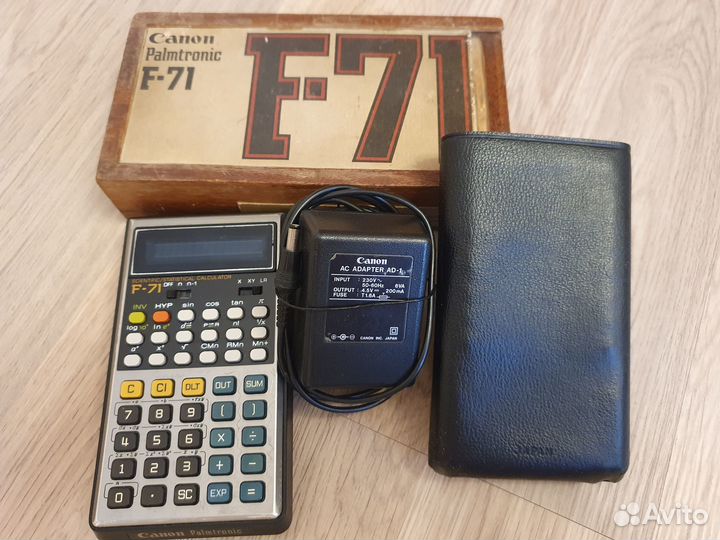 Калькулятор Инженерный Canon Palmtronic F71