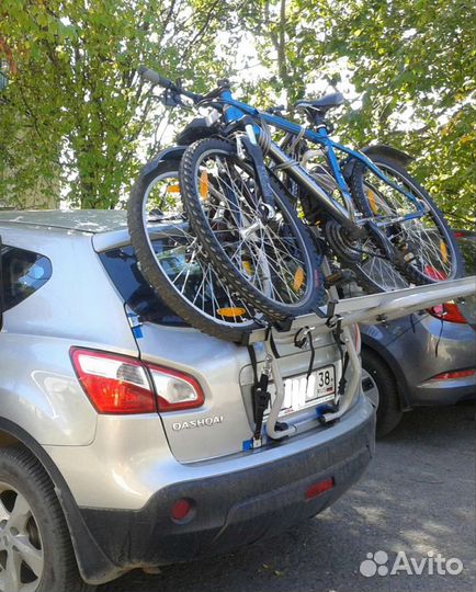 Велобагажник на заднюю дверь Peruzzo на 3 места