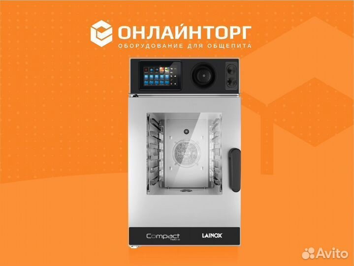 Пароконвектомат lainox sapiens compact coes061R+il