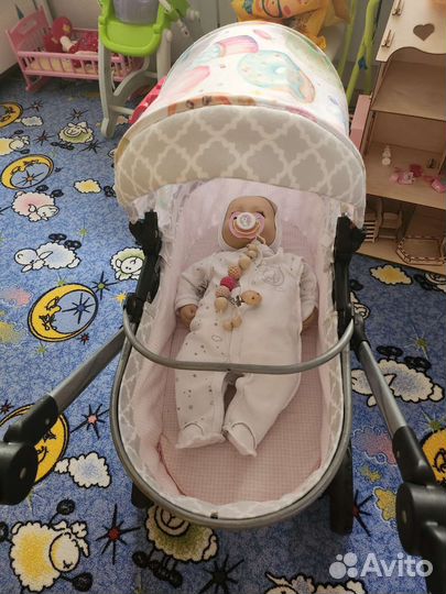 Коляска-люлька для куклы