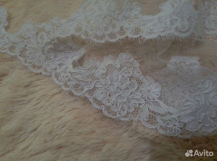 Прокат Новая свадебная фата + платье